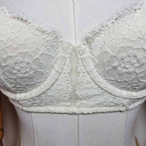 Aerie Show Off Balconette Eyelash Lace Bra 34B - Picture 2 of 10
